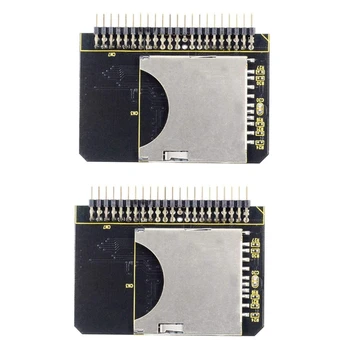 2X IDE SD Adapter SD 2,5 IDE 44 Pin Adapter za Kartico 44Pin Moški Pretvornik SDHC/SDXC/MMC Pomnilniške Kartice Pretvornik Za Laptop