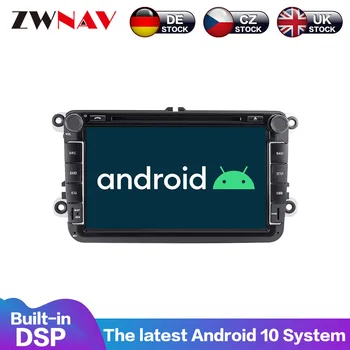 Android 10.0 avto DVD predvajalnik, GPS navigacija radio stereo za Volkswagen VW golf, passat b6 Touran polo limuzina Tiguan jetta Android