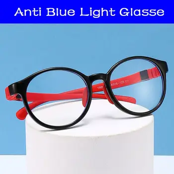 Moda Prenosni Računalnik Spletnih učilnic Udobno Očala Ultra lahek Okvir Otroci Očala Anti-modra Svetloba