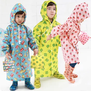 Otroški dežni Plašč Srčkan Capa De Chuva Infantil Nepremočljiva Japonska Otrok, Dež plašč Pokrova Poncho Rainwear Hooded jaqueta Neprepustne